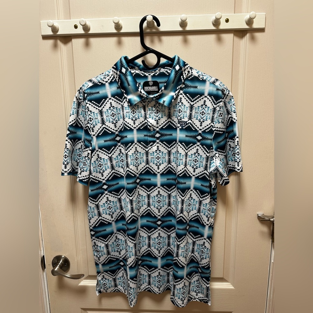Two Rock & Roll Denim men’s shirts.